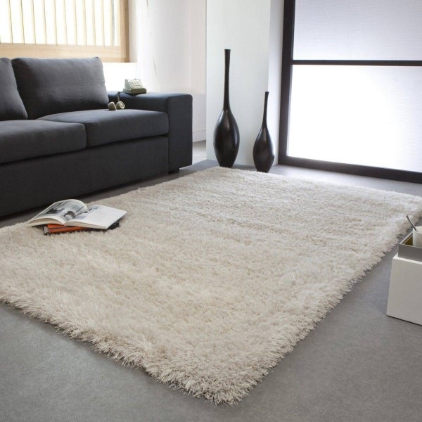White is perfect for this soft rug