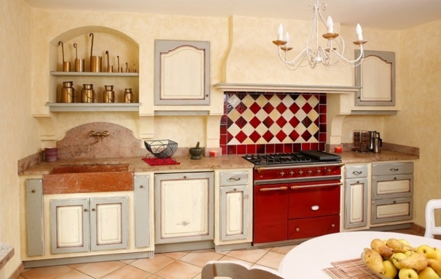 Tile-red-kitchen-rustic