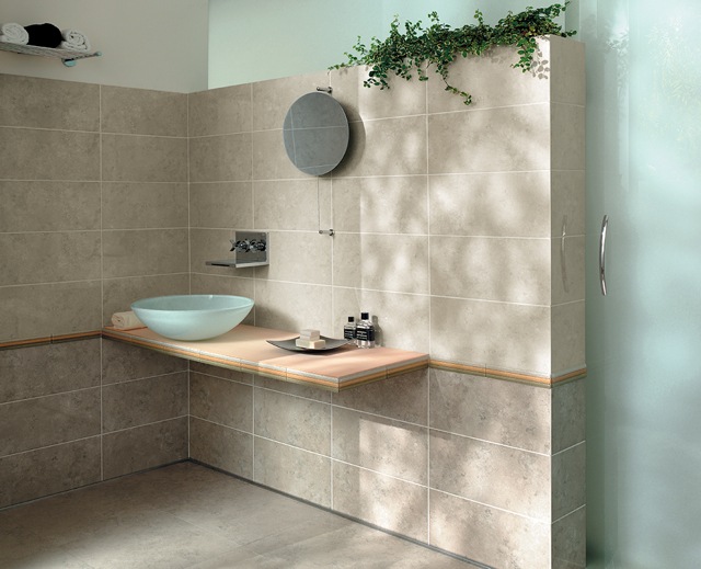Modern washbasin design tile