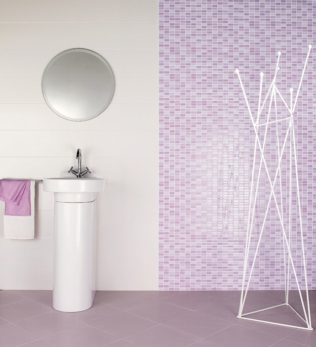 Design tile in purple