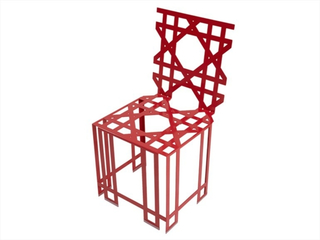 Metal chair 22 22 EDITION DESIGN