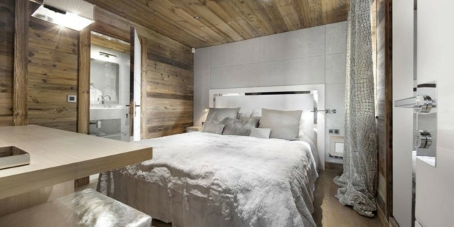 Chalet Eden contemporary design bedroom