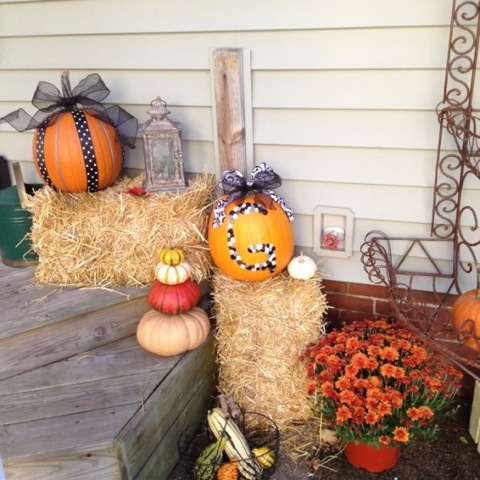 Pumpkin for the decoration of'automne