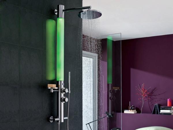 console shower light colorful led