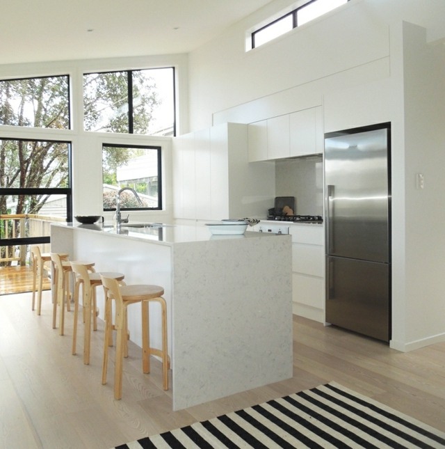 Minimalist kitchen small apartment