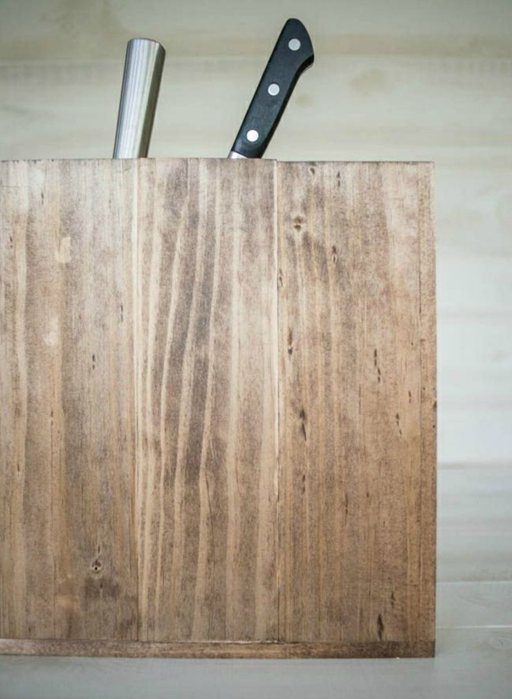 Kayu pemegang dapur DIY