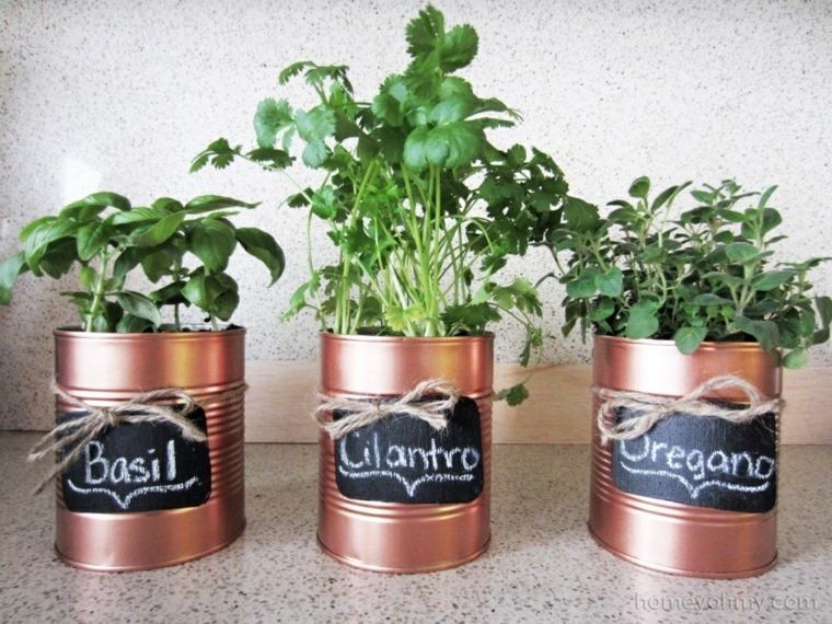 DIY garden pots flowers idea