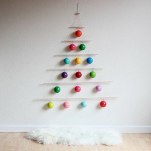 Festive wall decoration