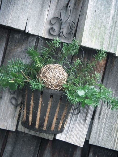 Potted decoration for the'extérieur