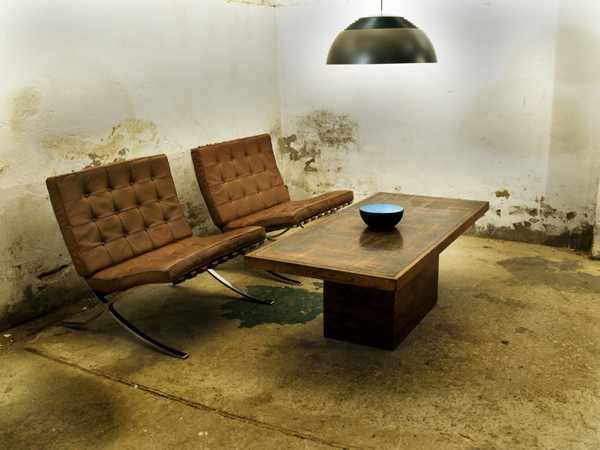 Retro industrial spirit with armchairs