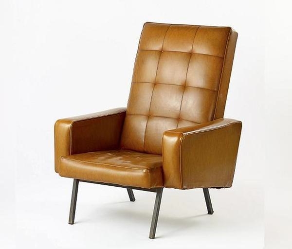 Vintage leather armchair