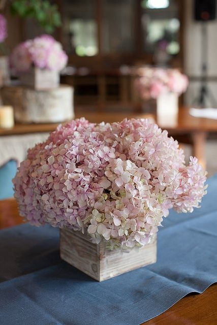 Söta blommor bröllopsdekoration