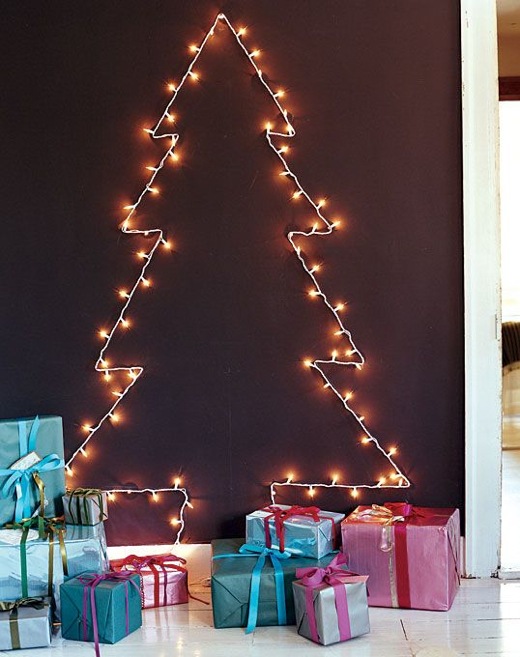 Christmas tree idea small spaces