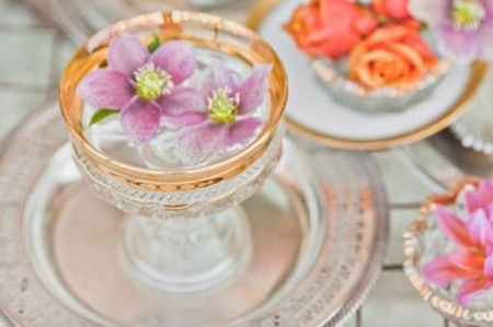 Small flowers wedding decoration