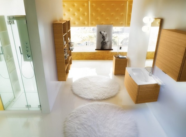 Exquisite room white carpets