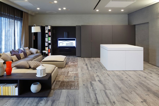 Salon design apartment Andrea Castrignano