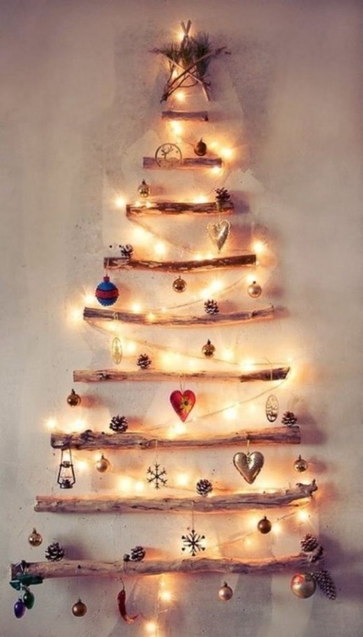 Christmas tree for small spaces