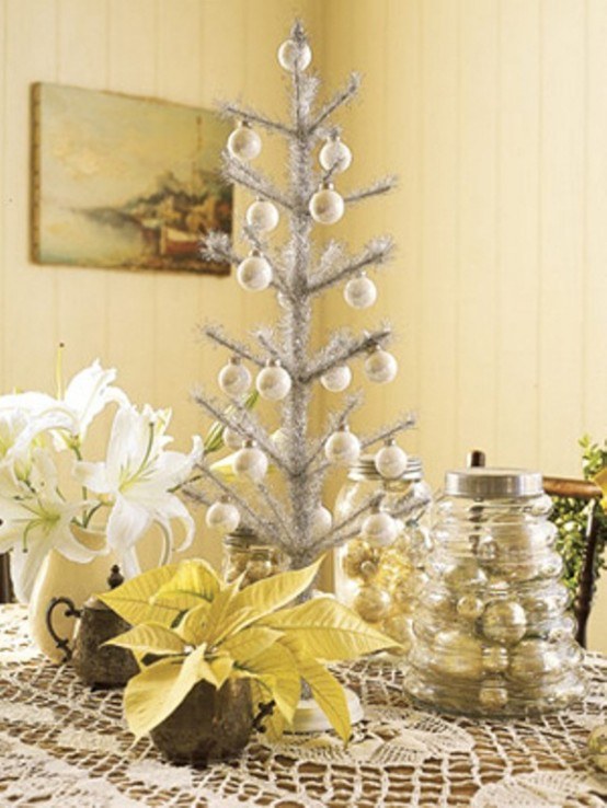 Glossy plastic christmas tree