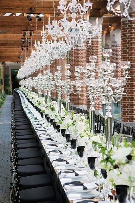 Elegant wedding table