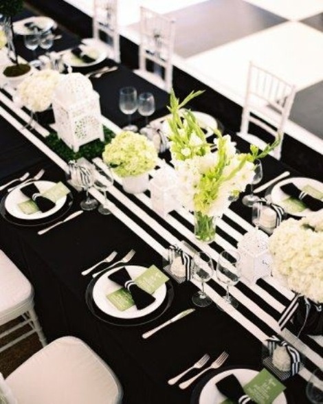 Wedding style table