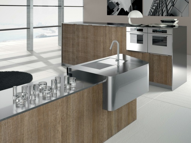 Yoshi kitchen design arrital straight lines