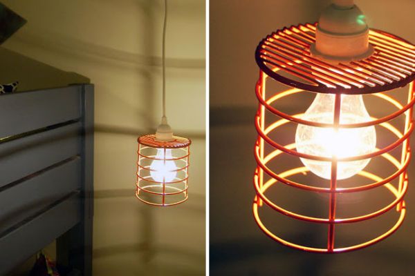 lampskärm DIY metalllåda