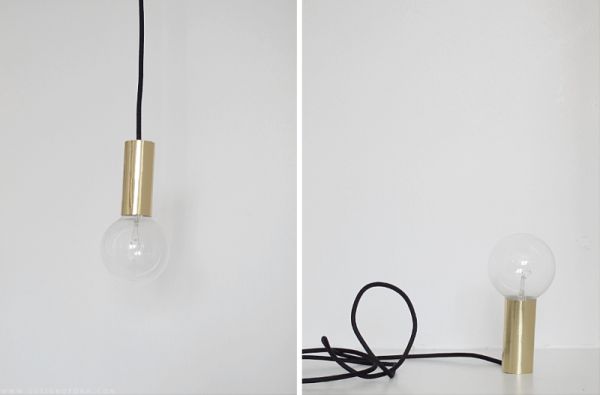 väldigt enkel DIY lampskärm