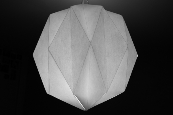 DIY design lampskärm papper origami billigt enkelt att göra