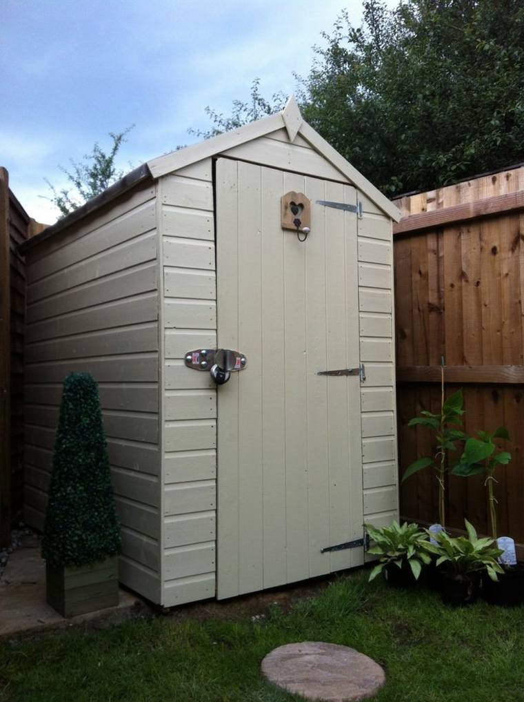 garden shed wood bench idea storage tools garden