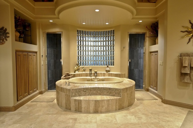 bathroom accessories round bathtub