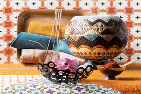 accessories moroccan style decorative colors