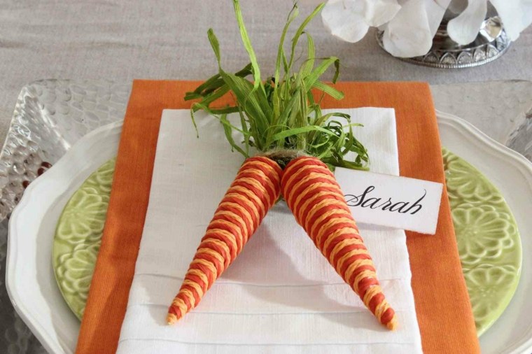 manual activity for Easter carrots