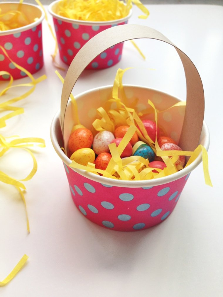 manual activity for Easter basket