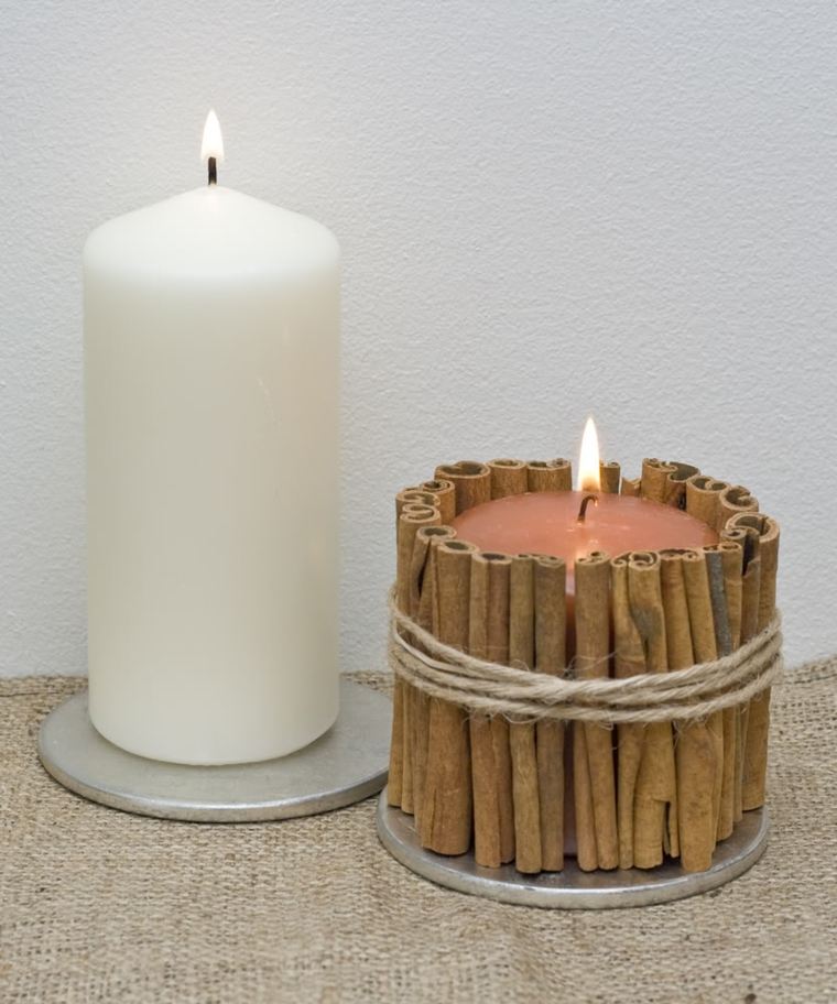 decoration candle sticks cinnamon