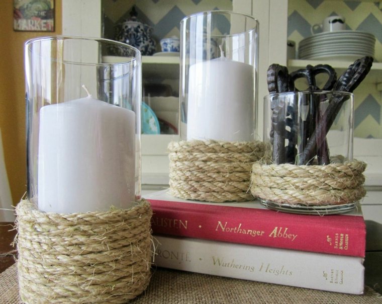 make a DIY candle jar