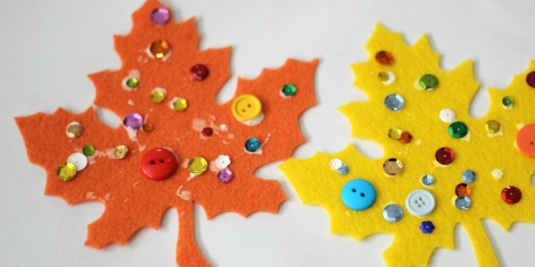 simple activities kids diy'automne