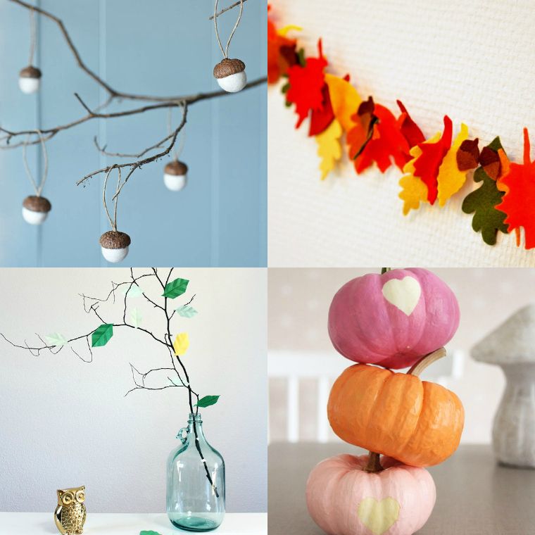 manual activity fall child-adult-idea-DIY-natural-deco