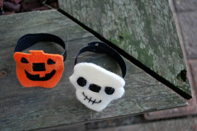 halloween disguise idea rings brico child activity