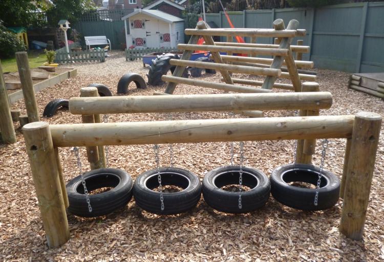 playground garden creative idea