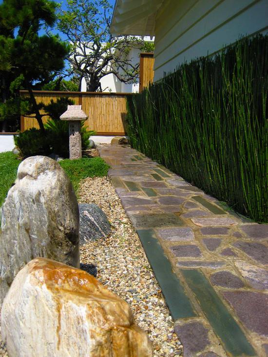 bamboo garden driveway