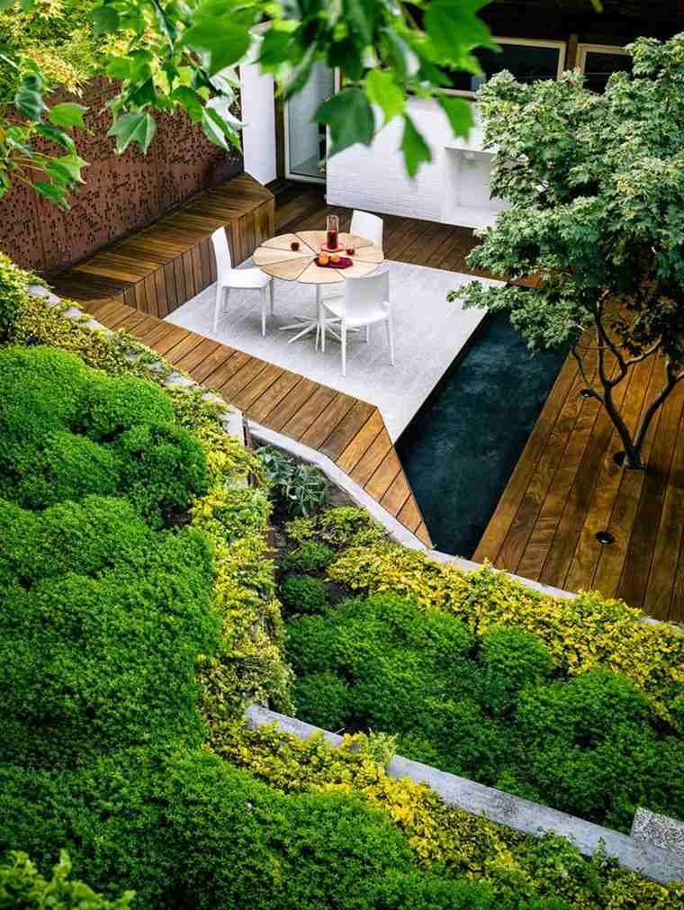 modern zen garden layout