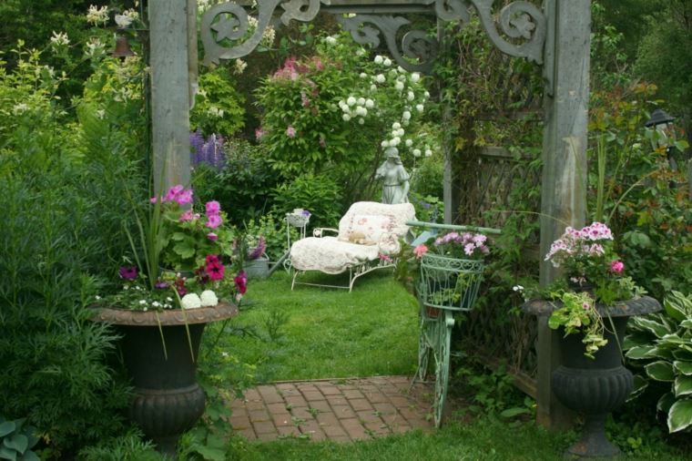 garden furniture shabby chic design