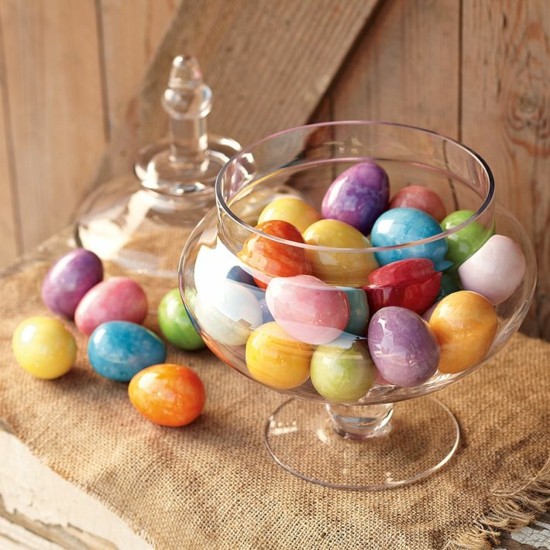 easter idea coloring deco eggs