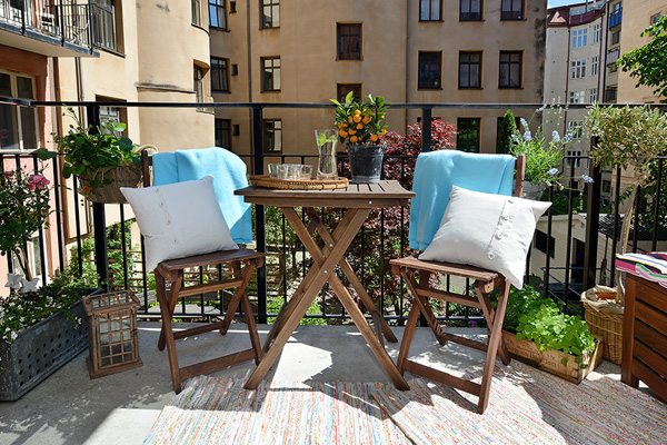 furniture balcony table wood