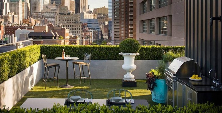 balcony terrace outdoor pot