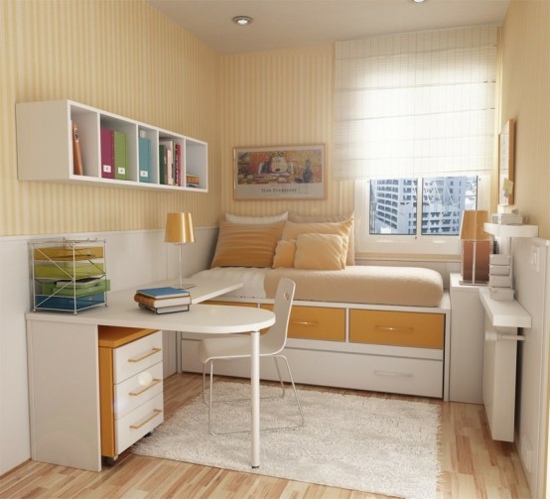 moderne teen room arrangement