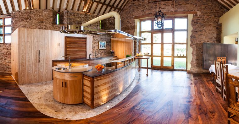 interior kitchen kitchen wall stone