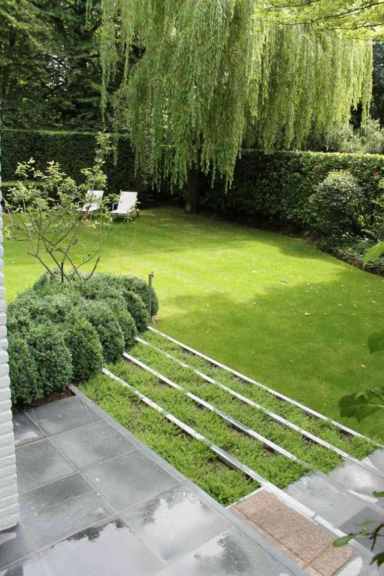 modern lawn garden layout