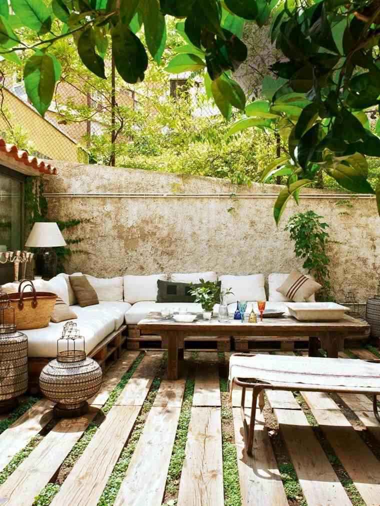 interior courtyard patio layout