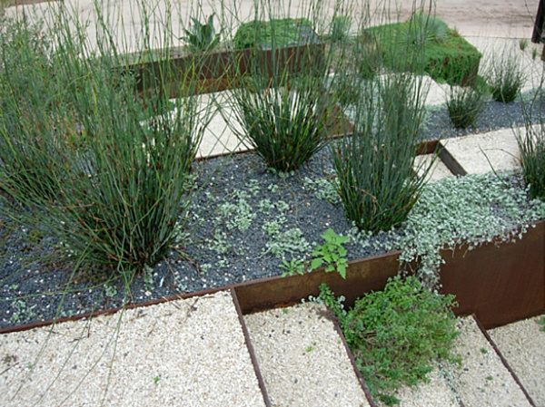 landscaping garden stairs stones